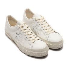 CONVERSE ONE STAR J EB LEATHER WHITE 35200200画像
