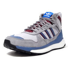 adidas MARATHON FREE HIKER HM "HUMAN MADE" GRAY/BURGUNDY/BLUE FY9149画像