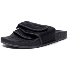 adidas CHANCLETAS HU "BLACK FUTURE" "PHARRELL WILLIAMS" CBLACK/UTIBLK/CBLACK GX2483画像