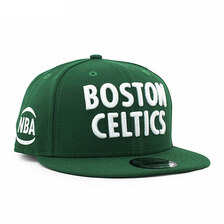 NEW ERA BOSTON CELTICS CITY EDITION 9FIFTY SNAPBACK CAP GREEN FF399-9059画像