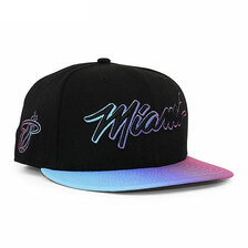 NEW ERA MIAMI HEAT CITY EDITION 9FIFTY SNAPBACK CAP BLACK MULTI FF399-9143画像