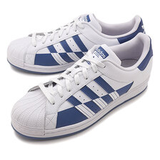 adidas Originals SUPERSTAR CLOUD WHITE/CREW BLUE/CLOUD WHITE FX5532画像