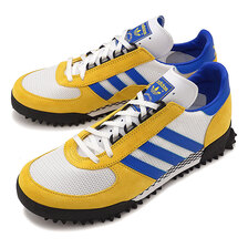 adidas Originals MARATHON TR FTWR WHITE/BOLD GOLD/BLUE FY3683画像