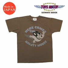 TOYS McCOY MIGHTY MOUSE TEE "HERE COMES THE MIGHTY MOUSE" TMC2104画像