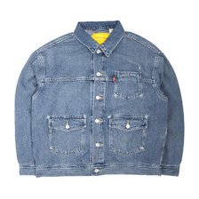 Levi's RED WOMEN'S TRUCKER MIDDAY BREAK A0153-0000画像