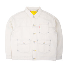 Levi's RED WOMEN'S TRUCKER MORNING SHIFT A0153-0001画像