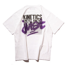 JUST NOISE &times; Kinetics TAGGING TEE WHITE KS21SPT01画像