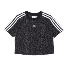 adidas CROPPED TEE MULTI COLOR/BLACK HB4757画像