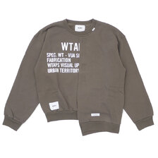 WTAPS 21SS RAGS CREW NECK OD 211ATDT-CSM27画像