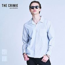 CRIMIE CRAZY STRIPE PATTERN SHIRT CR1-02A1-SL07画像