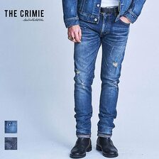 CRIMIE BORN FREE GARAGE STRETCH SELVEDGE DENIM JEANS CRA-02A1-PL02画像