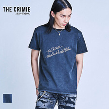 CRIMIE VINTAGE OVERDYE LETTERING T SHIRT CR1-02A1-CS03画像