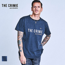 CRIMIE VINTAGE OVERDYE LOGO T SHIRT CR1-02A1-CS02画像
