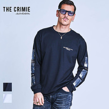 CRIMIE PHOTO PALM TREE LONG SLEEVE T SHIRT CR1-02A1-CL09画像