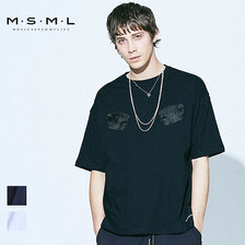 MSML/MUSIC SAVED MY LIFE TIGER EMBROIDERY BIG TEE M21-02A1-TS01画像
