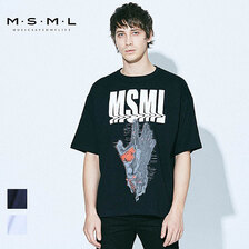 MSML/MUSIC SAVED MY LIFE GRAPHIC BIG TEE-HAND M21-02A1-TS02画像