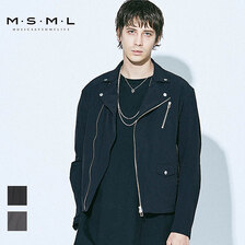 MSML/MUSIC SAVED MY LIFE NYLON RIDERS JACKET M21-02A1-JK01画像