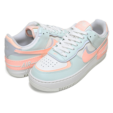 NIKE WMNS AF1 SHADOW sail/barely green-crimson tint CU8591-104画像