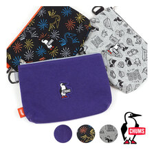 CHUMS Booby Wappen Mini Pouch Sweat CH60-2922画像