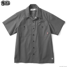BLUCO STANDARD WORK SHIRTS S/S (GRAY) OL-108-021画像
