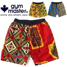 gym master アフリカン柄ショートパンツ G621623画像