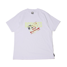 DC SHOES 21 20S BASIC SHINE SS WHITE x USA/LUMINOUS PRINT DST211038-WHL画像