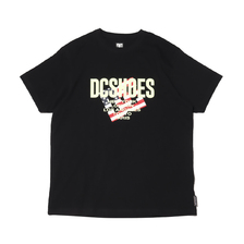 DC SHOES 21 20S BASIC SHINE SS BLACK &times; USA/LUMINOUS PRINT DST211038-BKL画像