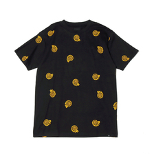 DC SHOES UNRULY SS TEE BLACK SPIRAL ADYKT03169-XKKY画像