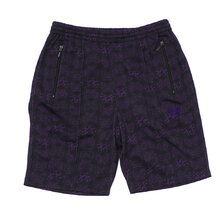 NEEDLES 21SS Track Short Bright Jersey Print BLACK画像