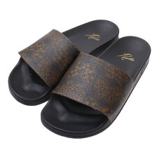 NEEDLES 21SS Shower Sandals Papillon PVC BROWN画像