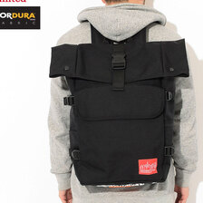 Manhattan Portage 21SS NYC Print Silvercup Backpack Black/Red Limited MP1236NYC21SS画像