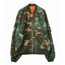 FOSTEX GARMENTS NON-PADDING CAMO MA-1画像