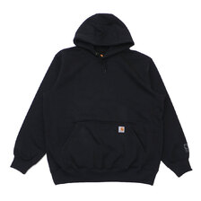 Carhartt RAIN DEFENDER PAXTON HW HOODED BLACK画像