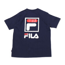 FILA BOX LOGO S/S T SHIRTS NAVY FS3041-20画像