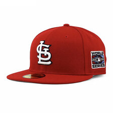 NEW ERA ST.LOUIS CARDINALS 59FIFTY 2006 WORLD SERIES GAME FITTED CAP RED NR11783648画像