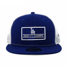 NEW ERA LOS ANGELES DODGERS 9FIFTY WORLD SERIES CHAMIPONS MESH CAP RYL BLUE-WHITE HL44343画像