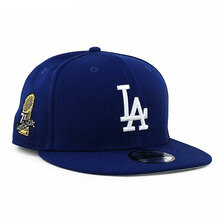 NEW ERA LOS ANGELES DODGERS 9FIFTY WORLD SERIES CHAMIPONS SNAPBACK CAP RYL BLUE HL44342画像