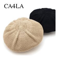 CA4LA WASHED NUBBY KNIT BERET AC 2 DOU01618画像
