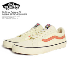 VANS Sk8-Low Reissue Sf Antique White/Langoustino VN0A4UWI4WU画像