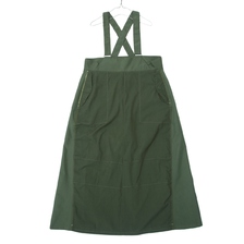 77circa circa make wide snowcamouflage skirt w/shoulder strap画像