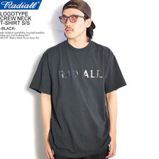 RADIALL LOGOTYPE - CREW NECK T-SHIRT S/S -BLACK- RAD-21SS-CUT016画像
