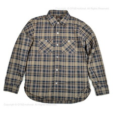 DELUXEWARE LV-22 THROUGH CHECK MUSTARD TARTAN画像