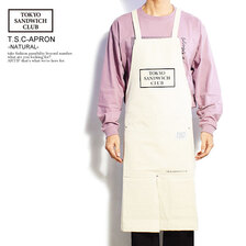 TOKYO SANDWICH CLUB T.S.C-APRON -NATURAL-画像
