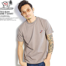 The Endless Summer TES BUHI EMB T-SHIRT -CHARCOAL- FH-1574304画像