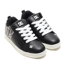 DC SHOES COURT GRAFFIK LITE BLACK/SILVER DM211601-BHS画像