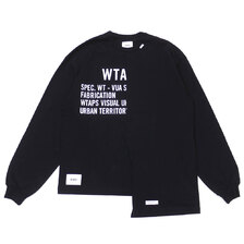 WTAPS 21SS RAGS LS BLACK 211ATDT-CSM26画像