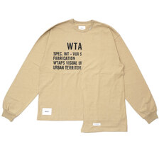 WTAPS 21SS RAGS LS BEIGE 211ATDT-CSM26画像