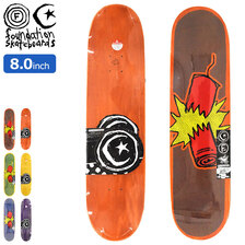 Foundation Skateboards Firecracker Co Deck 8.0in &times; 31.63in BRDFS1131画像