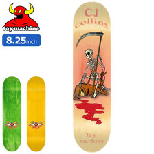TOY MACHINE CJ Collins Reaper Skeleton Deck 8.25in &times; 32in BRDTMCC13画像