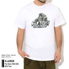 X-LARGE Tie Dye Old OG S/S Tee 101211011003画像